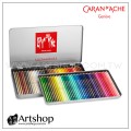 瑞士 CARAN D'ACHE 卡達 SUPRACOLOR 專家級水性色鉛筆 (80色) 紅盒